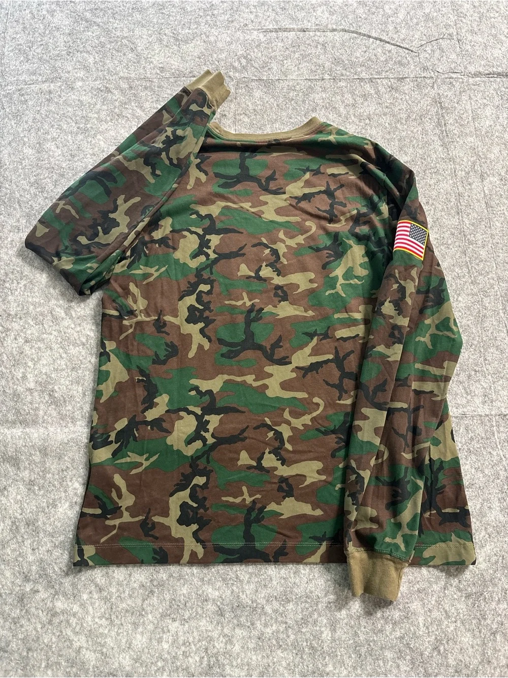 Nike Missouri Tigers Long Sleeve Shirt Mens Medium Camo OHT Military App